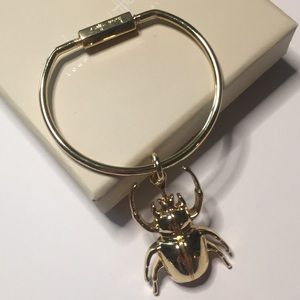 NWOT India Hicks Indi Pendant Ring & Beetle Charm